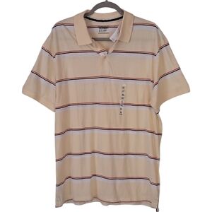 Old Navy Yellow Striped Polo Shirt